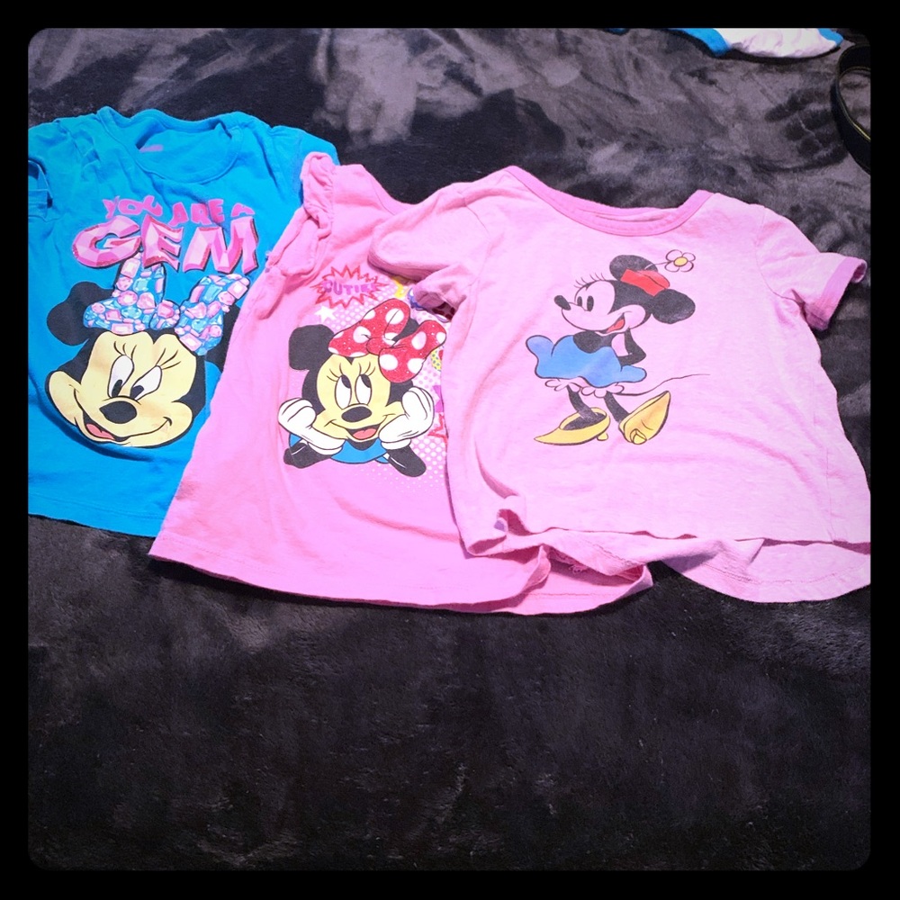 Little girl Minnie Mouse T-shirts